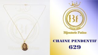 Chaine Pendentif 629 en Or 18 Carats [upl. by Noir]