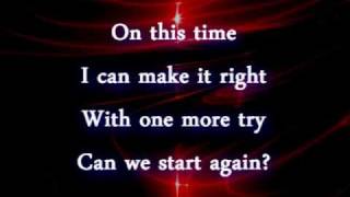 Red  Start Again lyrics [upl. by Beckie]