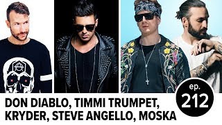 NEW TRACKS ► Don Diablo  Kryder Ft Steve Angello  Moska  Timmy Trumpet  Feenixpawl  Wankelmut [upl. by Ahseekat868]