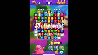 Super hard level 2520 ⭐️⭐️⭐️ ranked No12 candycrushfriends games [upl. by Ilrebma]