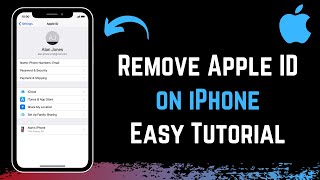 How to Remove Apple ID from iPhone [upl. by Anim]