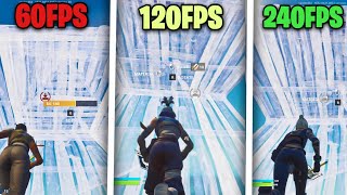 30FPS vs 60FPS vs 120FPS vs 240FPS [upl. by Bedwell965]