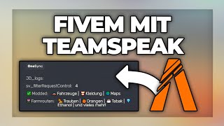 FiveM mit Teamspeak verbinden amp benutzen  Tutorial [upl. by Lliw711]