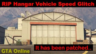 Hangar Vehicle Speed Glitch Is PATCHED😡Proof Rockstar Games Is SEVERELY ALLERGIC To quotFUNquot [upl. by Atinihs489]