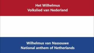 National anthem of Netherlands  Wilhelmus ENNL lyrics [upl. by Kinson94]