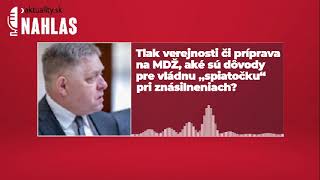 🎙️ Verejný tlak a MDŽ Možné dôvody vládnej ‘spiatočky’ pri znásilneniach  Aktuality [upl. by Cotter95]