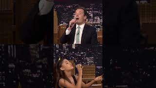 Wheel of Musical Impressions with Ariana Grande a duet scene [upl. by Sollie]