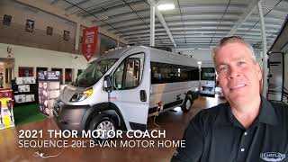 2021 Thor Motor Coach Sequence 20L BVan Motor Home [upl. by Ezekiel579]