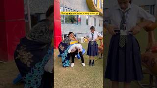 Ek aisi khadoos teacher har school m hoti hai👩‍🏫😂 shorts funnyshorts ytshorts teacherlife [upl. by Rolfe336]