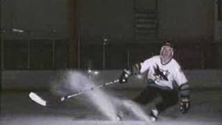 Hockey in slow motion  stop [upl. by Norvun]