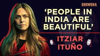 Money Heist Star Itziar Ituno Sends Love To Fans In India  La Casa De Papel  Alvaro Morte [upl. by Frymire]