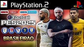 NOVO PÉS 2025 PS2 ISO DOWNLOAD 100 ATUALIZADO OUTUBRO RUMO ESTRELADO AETHERSX2 PCSX2 PSP E OPL✅ [upl. by Celestyn]