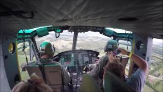 2016 0709 IASAR 1968 UH1 Huey KMWO Veterans Flights [upl. by Thrift]