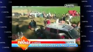 Accidente en el Dakar 2016 [upl. by Ail]