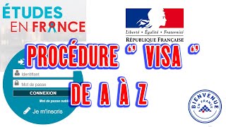 Procédure Visa étudiant France Maroc De A à Z  long Séjour [upl. by Enitsyrhc497]