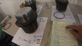 2332 VW Aircooled Stroker Motor  Video 36  Deck Height  45mm Barrel Spacers [upl. by Isoais]