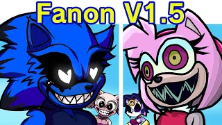 Friday Night Funkin VS Fanon V15 Horrors Unknown FULL WEEK FNF Mod SonicNantelleGFAmyMiku [upl. by Nicole196]