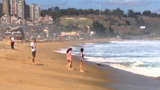 Viña del mar en Otoño Playa de Reñaca [upl. by Hokanson]