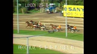 Dansk Trav Derby 1982 Ejnar Vogt [upl. by Ahsahs]