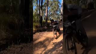 Racing at Woolgoolga MTB Club mountainbike bike enduromtb mtbrace [upl. by Orian]