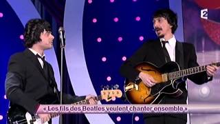 Garnier et Sentou 67 Les fils des Beatles veulent chanter ensemble ONDAR [upl. by Lan561]