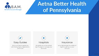 Aetna Better Health of Pennsylvania  Member Portal  wwwaetnabetterhealthcompennsylvanialogin [upl. by Dexter]