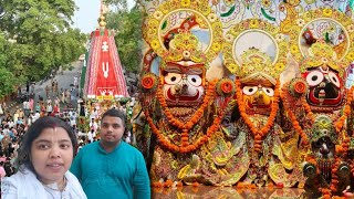 Pehli baar dekhi itni sundar जगन्नाथ रथ यात्रा 🥹Jagannath ji ko lage 1008 bhog ⭕❗⭕ [upl. by Jeconiah651]