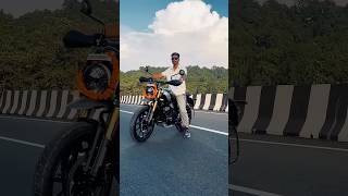 Taking Delivery My New Triumph Scrambler 400 x 🔥newbikedelivery scrambler400x triumph shorts [upl. by Siloa]