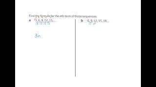 Nth term of an arithmetic sequence [upl. by Dagnah]