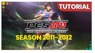 PES 2011  Gudpley Patch Season 20112012 PC  TUTORIAL [upl. by Trella865]