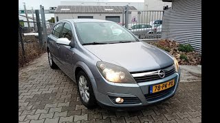 Vree Car Trading  Opel Astra 16 16V 5D 77KW BJ2004 NIEUWE APK CLIMA NAP € 1250  ©Henny Wissink [upl. by Bibbie]