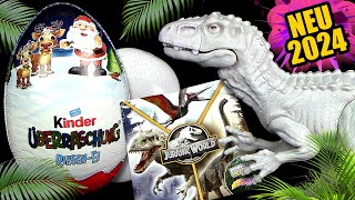 Kinder Überraschung ® Jurassic World ™ Riesen Ei 2024  Indominus Rex  Unboxing [upl. by Coussoule449]