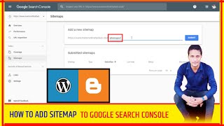 How To Add Sitemap To Google Search Console  Sitemap For Blogger amp WordPress [upl. by Merna]