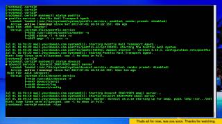 Installing and configuring SSL on PostfixDovecot Mail Server on centos 7 [upl. by Lunette]