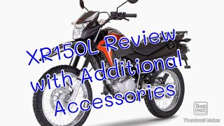 xr 150L review with additional accessories 2024 [upl. by Lleznod444]