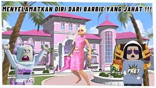 DIKEJAR BARBIE KESURUPAN dan SELAMATKAN BARBIE ASLI  Roblox Indonesia [upl. by Tengler]