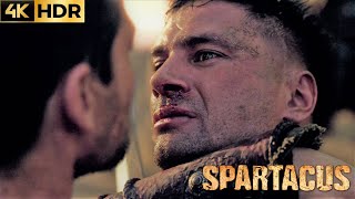 Spartacus Vs Crixus  Final Battle Of The Champions 4K HDR [upl. by Ilise]