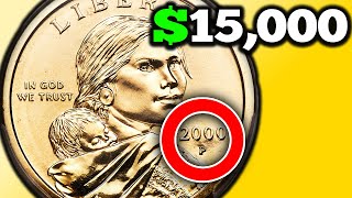 SUPER RARE Gold Dollar Coins Worth Thousands of Dollars Sacagawea Dollar Errors [upl. by Ahsotan]