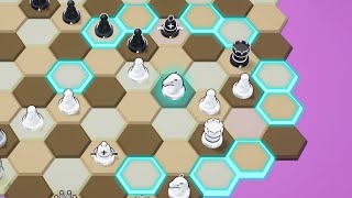 Playing Hexagonal Chess [upl. by Aizan917]