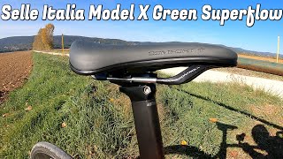 Selle Italia presenta Model X Green Comfort Superflow [upl. by Enoitna892]