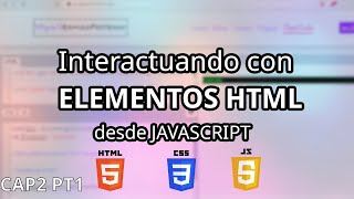 Interactuando con elementos HTML [upl. by Creight370]