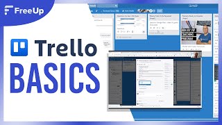 How to Use Trello and Trello Boards  Free Project Management Tool 2022 [upl. by Ahseer]