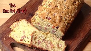 Bacon Bread  One Pot Chef [upl. by Lleder534]