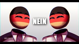 NEIN  MEME countryhumans ALEMANIAGERMANY [upl. by Athenian]