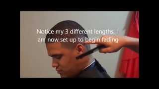 Shadow Fade Haircut Step By Step  ADTHEBARBERCOM [upl. by Ellednek]