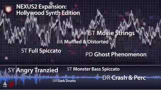 refxcom Nexus²  Hollywood Synth Edition Expansion Demo [upl. by Gervais988]