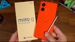 Moto G Stylus 5G Unboxing Budget Stylus [upl. by Finn]