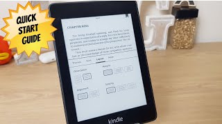 Kindle Paperwhite Quick Start Guide [upl. by Annaes]