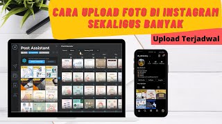 CARA UPLOAD FOTO SECARA TERJADWAL DI INSTAGRAM [upl. by Artemisia47]