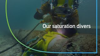 How Our Saturation Divers Help Us Face Offshore Challenges  Our People [upl. by Frentz]